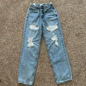 NWOT Good American Good '90s With Destroyed Hem-sz 27